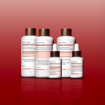 Linea cosmetica alla rosa